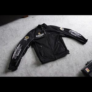 Vintage Bates Biker Rider Jacket men size XL